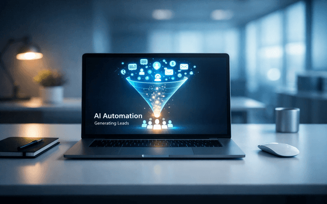 Automatización con inteligencia artificial para generar leads cualificados sin pagar anuncios